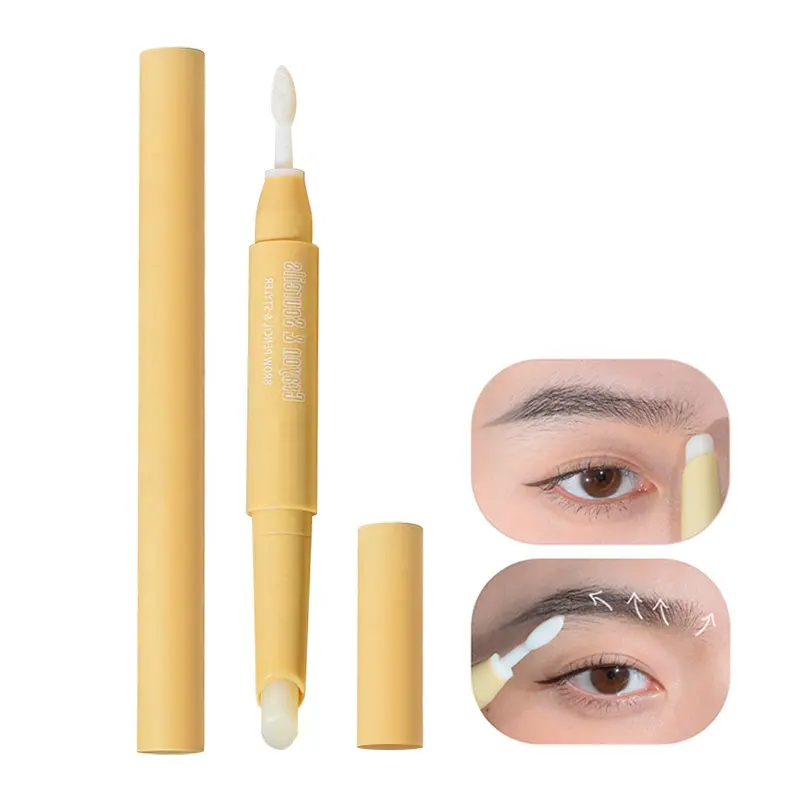 Neue wasserdichte Augenbrauen-Styling-Seife OEM Private Label Vegan Brow Wax Stick Pencil