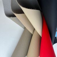 Vente en gros de produits ponctuels Usine PVC Cuir Synthétique Housses de sièges de voiture Motif gaufré Cuir véritable Texture Imperméable Facile