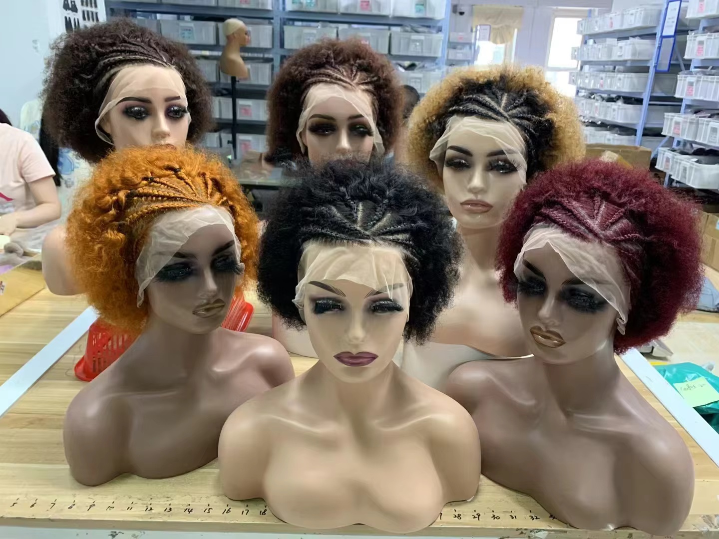 Perruques tressées