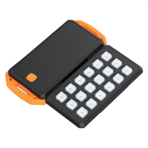 Batterie Externe Solaire Portable Étanche pour Camping en Extérieur avec Éclairage d'Urgence pour Téléphone Mobile - Product Image 2