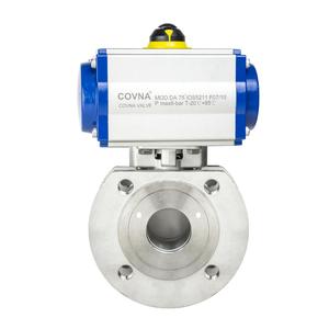 Válvula de Bola de Acero Inoxidable COVNA PN16 de Tipo Neumático - Product Image 2