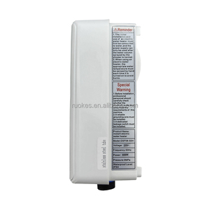 Prix direct <span class=keywords><strong>d</strong></span>'usine chauffe-douche électrique mural en aluminium sans réservoir avec alimentation manuelle garantie de 3 ans utilisation à domicile hôtel - Product Image 4