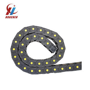 Rantai Tarik Hidrolik Nylon Tahan Tarik Tinggi Tertutup Penuh, Harga Kabel Penyangga Plastik untuk Konveyor Palet - Product Image 1