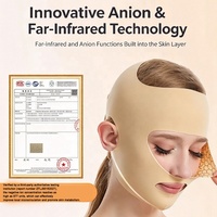 Bandeau amincissant réutilisable pour le visage en V, réducteur de double menton, masque liftant, bandage de relaxation pour affiner le visage