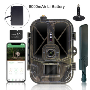 Trail <b>Camera</b> 120MP 4K Night Vision IP66 Waterproof With 8000mAh <b>Battery</b> And 32GB SD Card For Wildlife Monitoring - Product Image 1