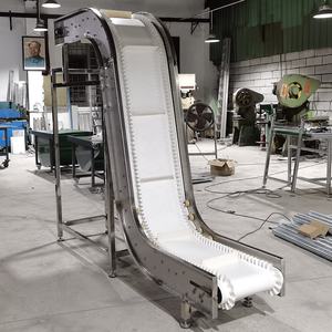 สายพานสแตนเลสสายพานลำเลียงอาหารปลอดภัย304สแตนเลสสายพานลำเลียงอาหารสีขาวพียูอุตสาหกรรมค้าปลีกราคาไม่แพง5เมตรสำหรับร้านค้า - Product Image 3