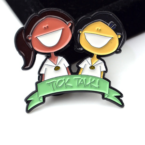 Épingles en métal émaillé avec logo personnalisé du fabricant en gros Épingles brouch Épingles personnalisées Logobadges en métal - Product Image 2