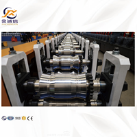 Mesin Pembentuk Profil Khusus Cold Roll Forming Bersertifikasi CE ISO Kontrol PLC Otomatis Mesin Rangka Baja Non-Standar