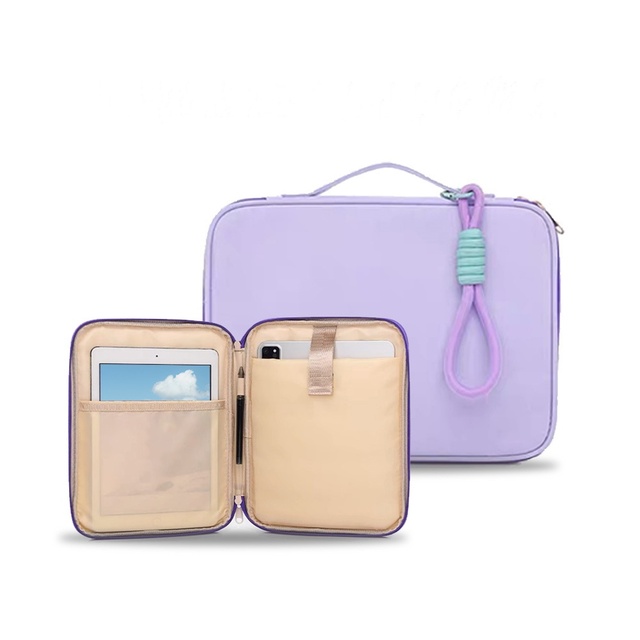 9-11 Inch Cute Polyester Tablet Carrying Case Padded Protective iPad Sleeve Bag Portfolio Case Travel Tablet Sleeve Case