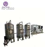 Machine de traitement et purification d'eau à osmose inverse, 3000 / 5000 / 6000 / 8000 LPH, purification, eau minérale Pure, système