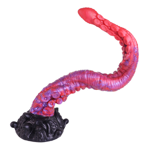 Dildo de tentáculo extralargo de 25.07'' con textura de pulpo real, silicona premium, tapón vaginal y anal, látigo SM para exteriores, juguete sexual de doble uso. - Product Image 5