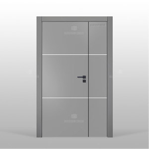 Di alta qualità Design moderno porta melamina per ingresso interno semplice decorazione MDF pannello laminato per nuove case e appartamenti - Product Image 2