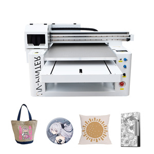 6070 <span class=keywords><strong>UV</strong></span> DTF stampante a getto d'inchiostro XP600 testina di stampa 2 testine multifunzione per stampa in pelle di piccolo formato - Product Image 4