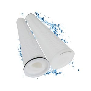 ไส้กรองแบบจีบลึก 5 ไมครอน สำหรับกรองน้ำไหลแรงสูง ใช้ในโรงงานเหล็ก - Product Image 1
