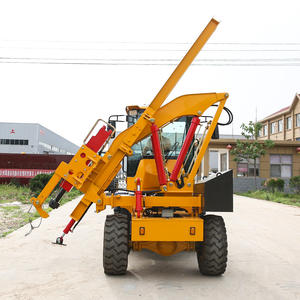 Shanding Solar Crawler Hidráulica Pile <span class=keywords><strong>Driver</strong></span> Máquina Fotovoltaica <span class=keywords><strong>Guardrail</strong></span> <span class=keywords><strong>Post</strong></span> Pile <span class=keywords><strong>Driver</strong></span> - Product Image 1