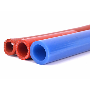 Manguera de silicona reforzada con alta temperatura Calentador de silicona extruido trenzado flexible colorido Piezas de automóvil Servicio de corte personalizado - Product Image 3