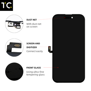 2025 mềm OLED LCD TFT Incell hiển thị iPhone 16 15 14 Pro Max 13 12 11 x xs-plus mô hình Digitizer Tân trang màn hình thay thế - Product Image 3
