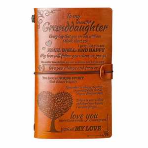 Journal rose pour filles, cadeau de remise de diplôme, avec lettres imprimées pour ma fille, offert par maman ou papa - Product Image 4