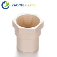 Offre Spéciale 1/2 "-2" Raccord de raccord de tube CPVC ASTM D2846 femelle