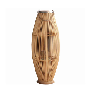 New Top selling NATURAL HANDMADE BAMBOO <b>LANTERN</b>/ BAMBOO <b>LAMP</b> WITH HANDLES at FACTORY PRICE Decorative <b>Lantern</b>, <b>Lamp</b> - Product Image 1