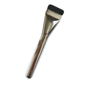 Ensemble de pinceaux de maquillage ultra-fins à face plate, poils synthétiques, manche en plastique, pour fond de teint, correcteur, crème, liquide, pinceau de mélange - Product Image 5