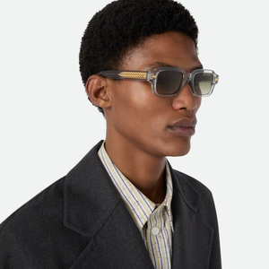 Bottega BV Classic Square Sunglasses Acetate Frame Stylish Shades for Outdoor Daily Use Veneta - Product Image 2