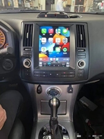 Système de divertissement multimédia pour sièges arrière Android 9,7 pouces avec GPS, support de tableau de bord, USB, TV et radio pour Infiniti FX35 2007-2008