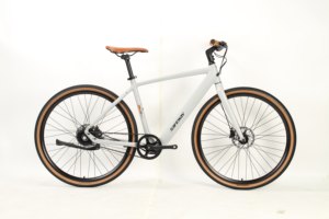 Vélo électrique en aluminium 250W conforme aux normes européennes, 700C, capteur de couple, batterie cachée 48V 10AH, frein à disque, suspension avant, étanche, 60 km d'autonomie - Product Image 5