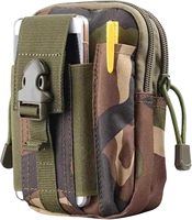 Sac tactique Molle, sacoche de ceinture, étui pour téléphone, pochette de transport pour smartphone et outils