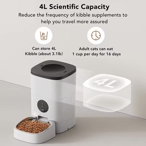 Comedero Inteligente Desmontable para <span class=keywords><strong>Mascotas</strong></span> con Audio Bidireccional para <span class=keywords><strong>Cuidadores</strong></span> de <span class=keywords><strong>Mascotas</strong></span> - Product Image 5