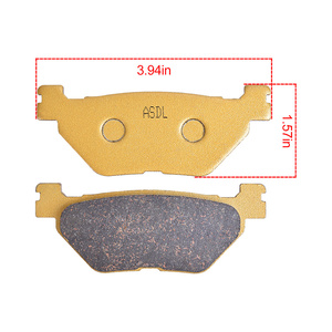 FA319 ผ้าเบรกมอเตอร์ไซค์ CNC อะไหล่ระบบเบรกสำหรับ Suzuki LT-A 500 <span class=keywords><strong>Cannondale</strong></span> FX400 Speed/Glamis 440 John Deere Buck 500 - Product Image 6
