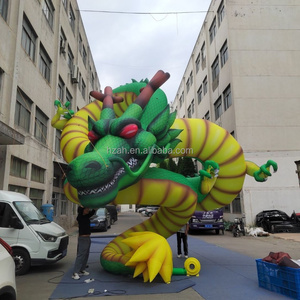 Modelo Inflable <span class=keywords><strong>Gigante</strong></span> <span class=keywords><strong>de</strong></span> Dragón Hidra <span class=keywords><strong>de</strong></span> 3 Cabezas, Rey Ghidorah, Dragón Inflable Personalizado para Eventos <span class=keywords><strong>de</strong></span> Halloween, Decoración para Exteriores - Product Image 4