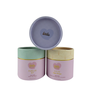 Emballage de tube cosmétique en papier kraft biodégradable et recyclable de haute qualité, cylindre à bord incurvé, emballage pour crème pour le visage et le corps - Product Image 3