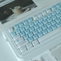 Jolies touches de clavier en cristal gelée chaton, personnalisées bicolores PC MAO, 119 touches pour claviers mécaniques à interrupteurs magnétiques