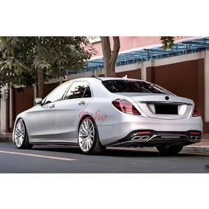 ชุดแต่ง S65 Facelift สำหรับ <span class=keywords><strong>W221</strong></span> <span class=keywords><strong>S350</strong></span> S400 ชุดแต่งรอบคันสำหรับ S-class ปี 2006-2012 อัพเกรดเป็นรุ่นปี 2020 ชุดแต่งกันชนหน้า <span class=keywords><strong>S350</strong></span> รุ่นปรับโฉม - Product Image 6