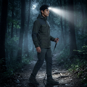 400LM <b>LED</b> Multi-Purpose Flashlight with head belt - Product Image 1