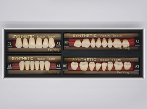 Résine acrylique composite dentaire d'usine, <span class=keywords><strong>dents</strong></span> en résine polymère synthétique pour prothèses amovibles - Product Image 2