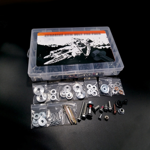 Kit bulloni assortimento <span class=keywords><strong>moto</strong></span> fuoristrada metrico 160Pc per Sx Sx-F Exc Exc-F Xc Xc-F Xc-W fissaggio Dirt Bike - Product Image 4