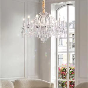 New Design Decoration Pendant <b>Lamp</b> Lighting Clear K9 <b>Antique</b> Crystal Parts Modern Chandelier - Product Image 3