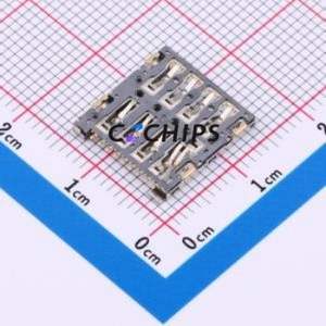 C7093-01 SIM Card Connector SMD Connector ( Card Type: Micro SIM Card ) - Product Image 2