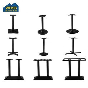 Base de Mesa Moderna de Hierro Fundido con Recubrimiento en Polvo Negro, 720 mm de Altura, para Cocina, Dormitorio, Restaurante, Uso en Exteriores - Product Image 1