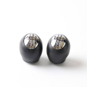 Pommeau de levier de vitesse en cuir pour voiture, 5 ou 6 vitesses, pour Renault, design ergonomique - Product Image 3