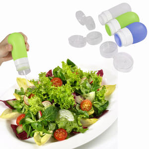 식품 등급 실리콘 누수 방지 미니 여행용 로션/액체 용기 손 소독제 휴대용 병 재사용 가능 실리콘 스퀴즈 병 - Product Image 5