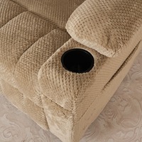 Canapé inclinable moderne en tissu avec fonction de levage électrique, fauteuil pivotant multifonction pour le loisir dans le salon, avec charge USB