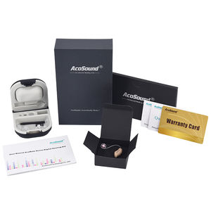 Acosound อุปกรณ์ประมวลผลดิจิตอล4ช่อง, อุปกรณ์ช่วยฟังเสียงเพื่อความกระจ่าง Ready2Use อายุการใช้งานแบตเตอรี่ที่ยาวนานขึ้น - Product Image 6