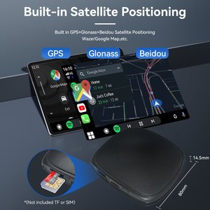 Ai hộp cho Apple iPhone kết nối <span class=keywords><strong>Android</strong></span> với hệ thống Carplay Auto Car đa phương tiện Box <span class=keywords><strong>Youtube</strong></span> Netflix video Carplay Adaptor - Product Image 4