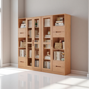 Juego de Muebles de Madera Maciza Estilo Wabi-Sabi Hechos a Medida, Incluye una Cama, Mesa de Noche, Armario y Escritorio. - Product Image 4