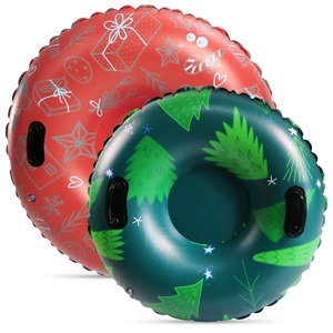Tubo de Nieve Inflable para Niños y Adultos, Tubo de Nieve Resistente para Toboganes, Excelente Trineo Inflable para el Invierno - Product Image 5