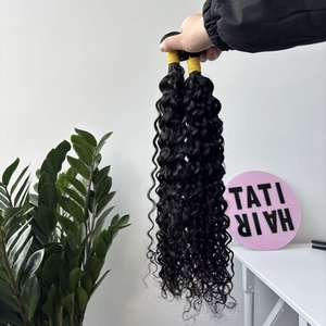 100% paquets de vrais cheveux humains Remy doux et lisses de qualité 9A coiffures volumineuses naturelles durables et parfaites - Product Image 1