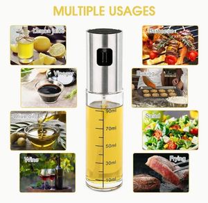 Dispensador de Aceite de Oliva y Vinagre de Acero Inoxidable Ecológico Plateado con Pulverizador, al Mejor Precio, con Logotipo Personalizado Disponible - Product Image 6